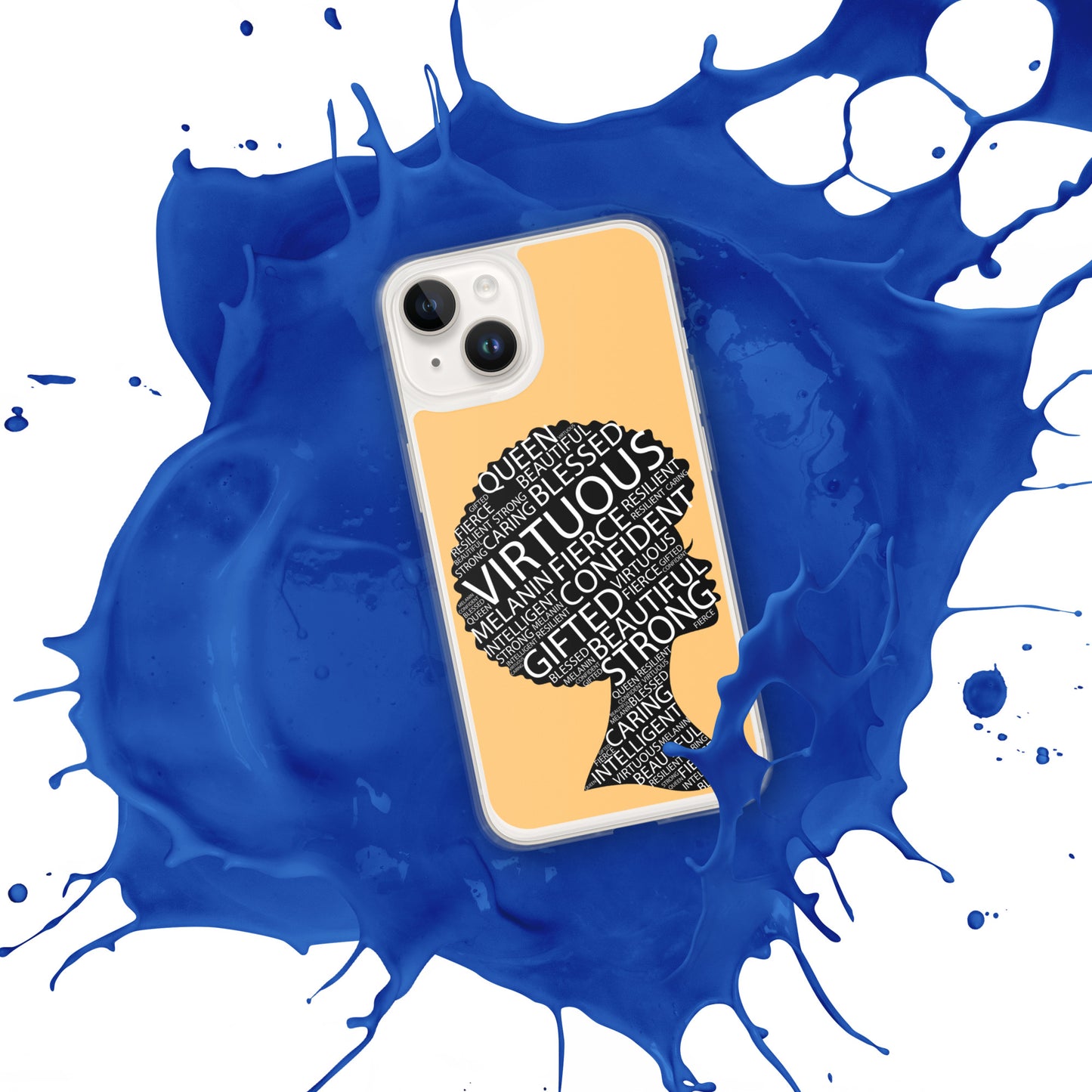Woman of Virtue v2 iPhone Case