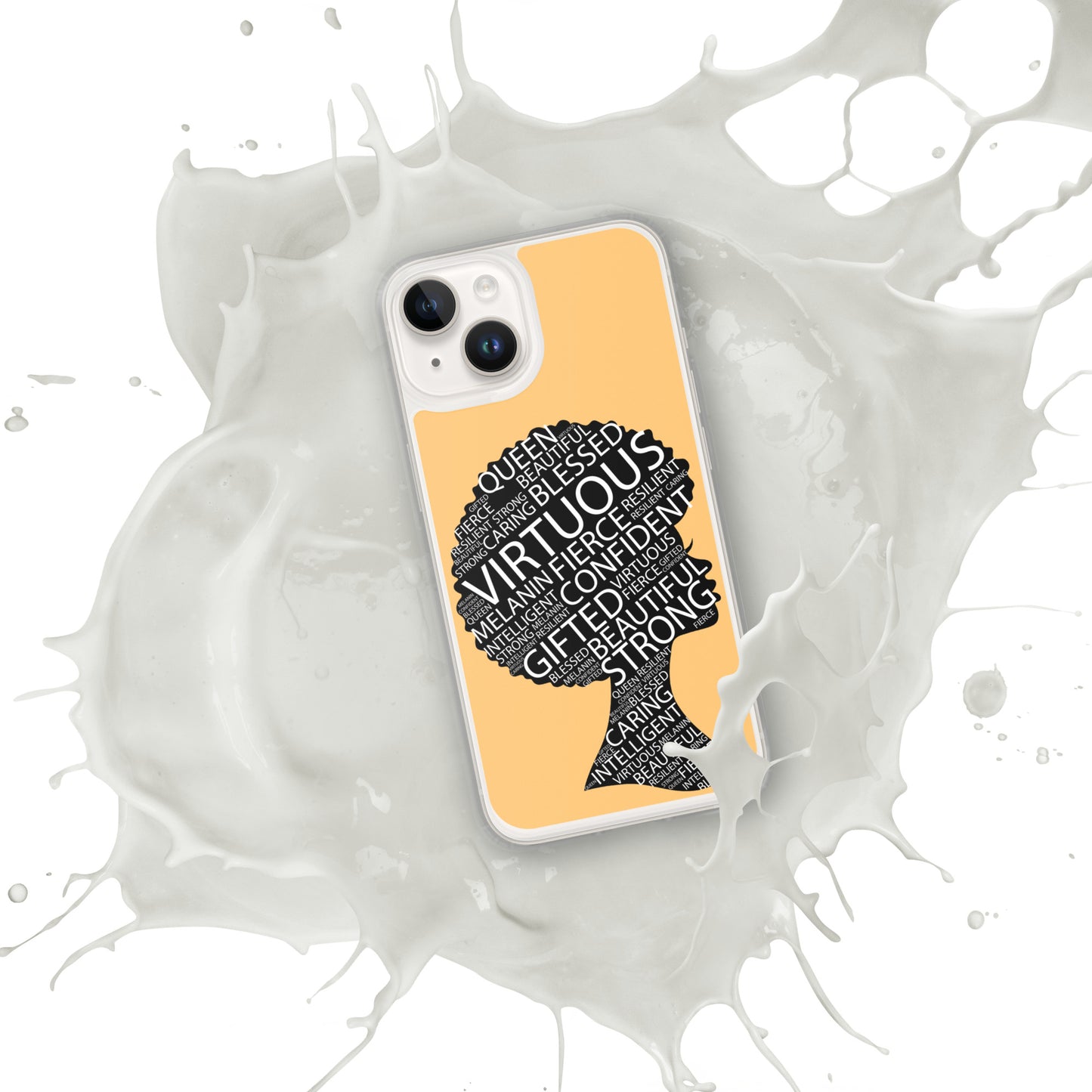 Woman of Virtue v2 iPhone Case