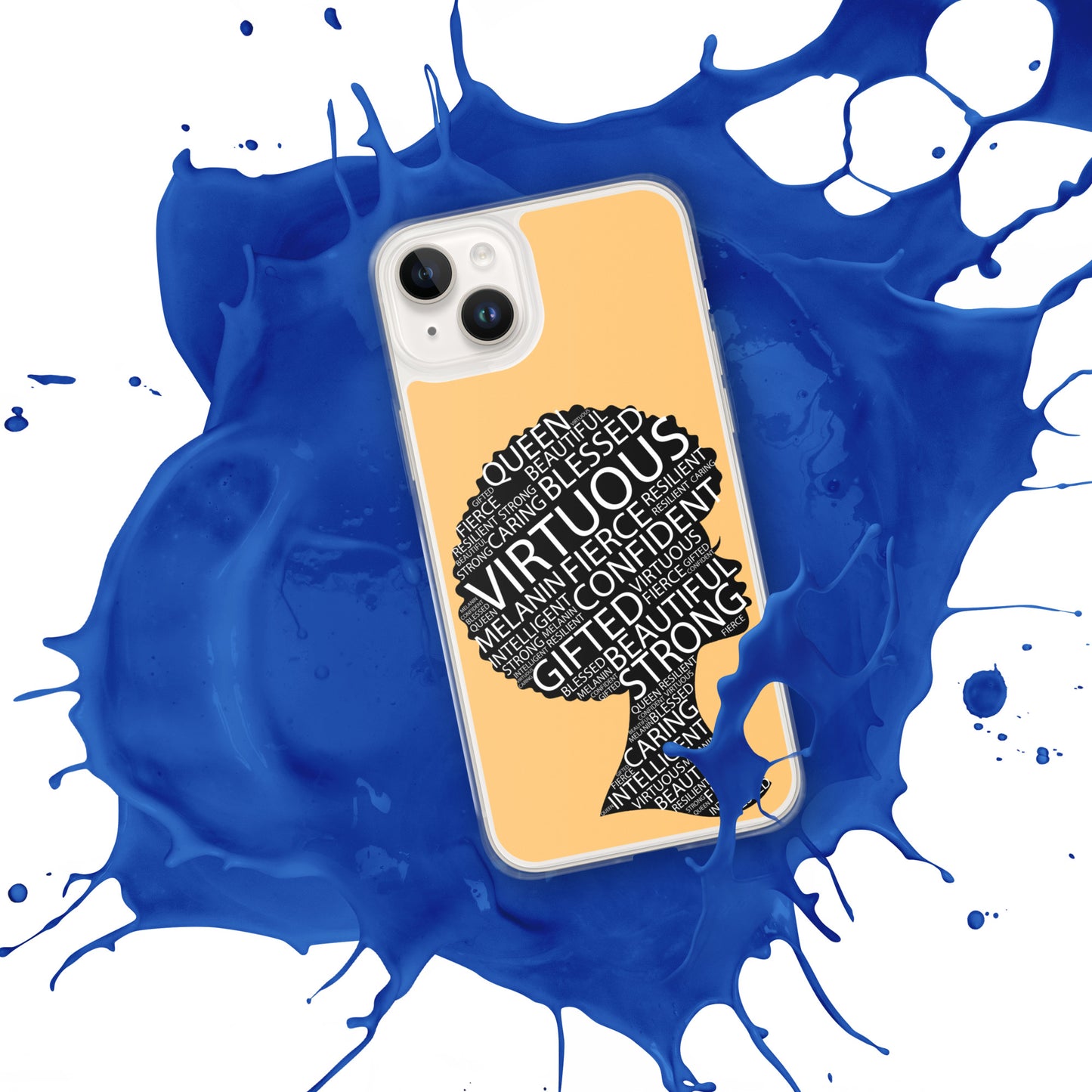 Woman of Virtue v2 iPhone Case