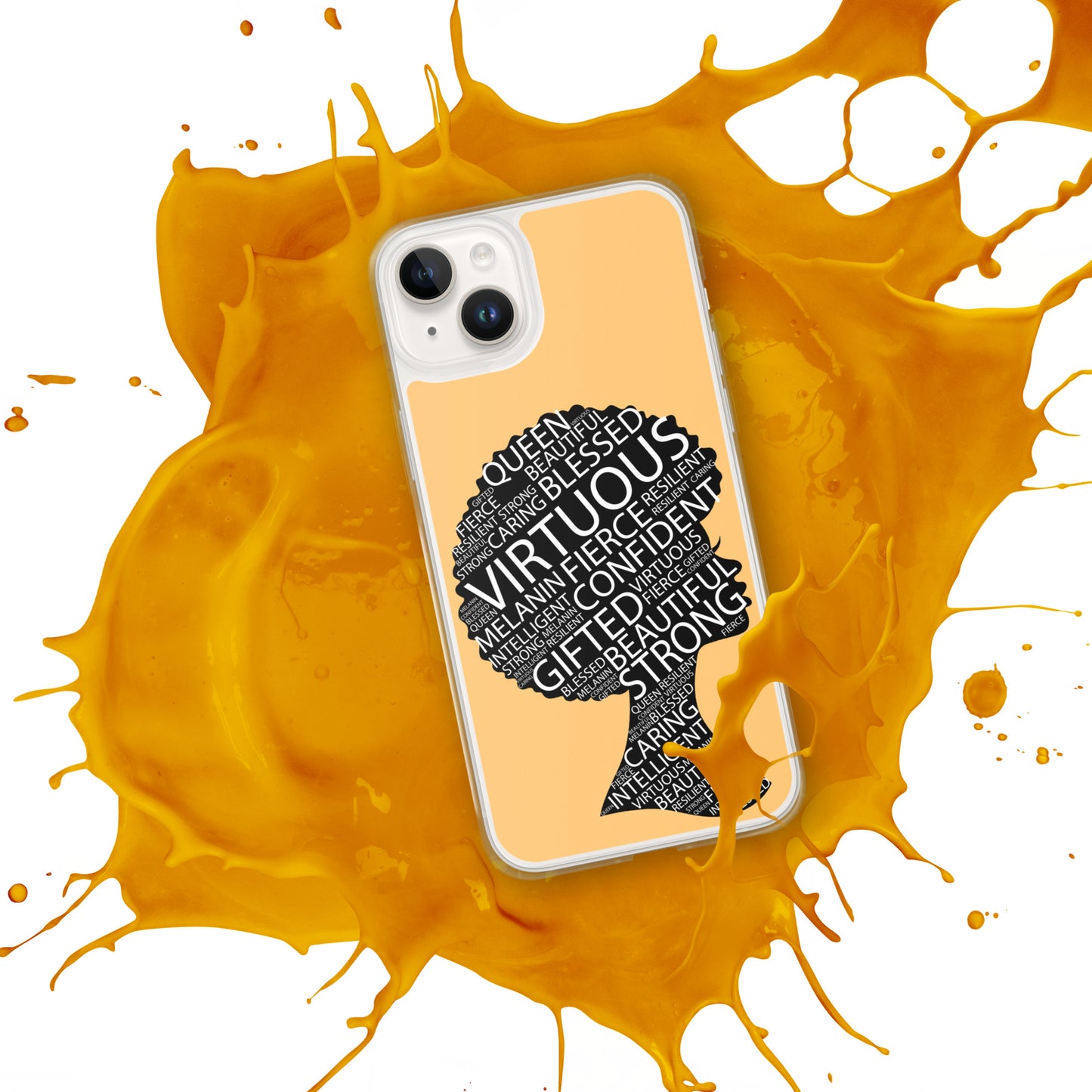 Woman of Virtue v2 iPhone Case
