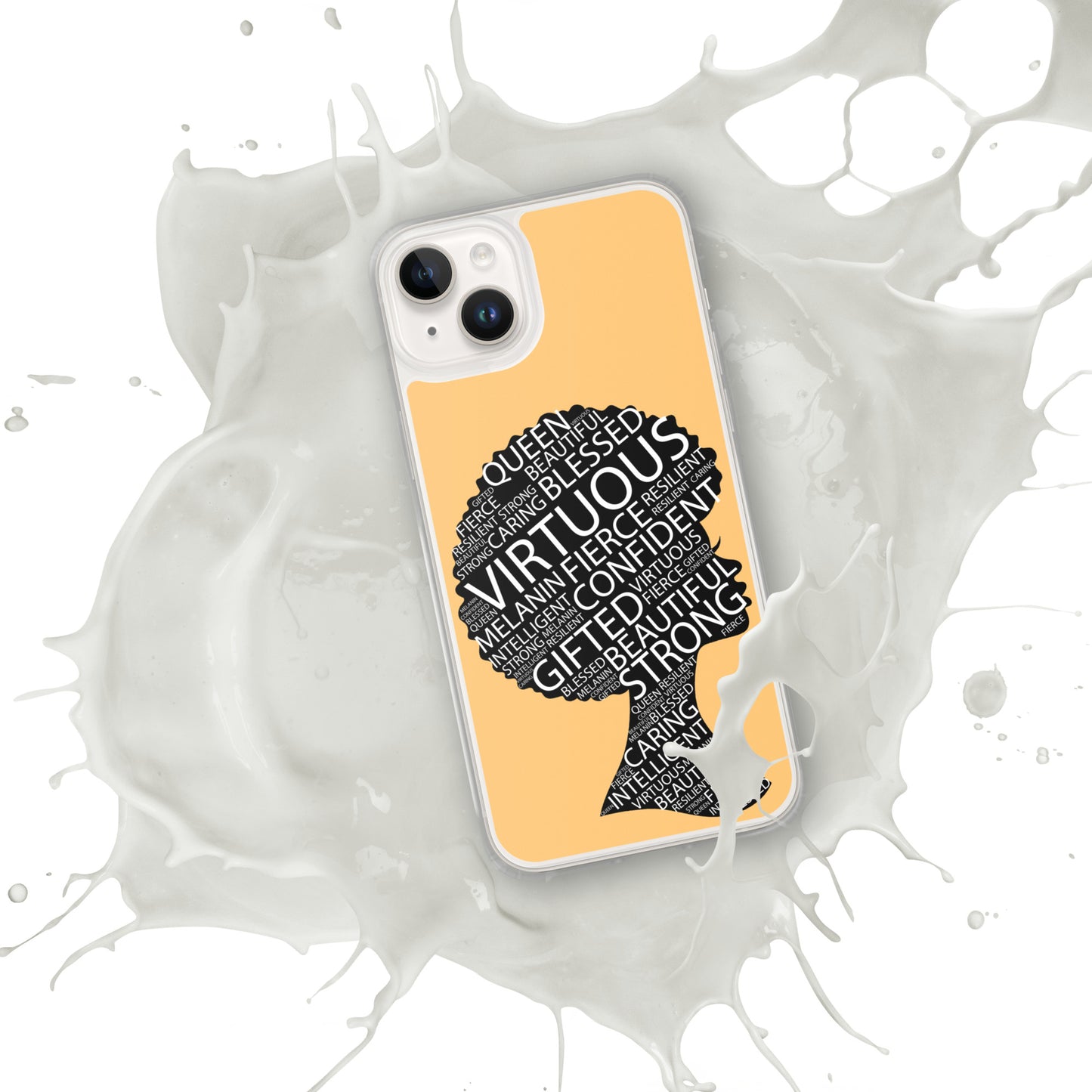 Woman of Virtue v2 iPhone Case