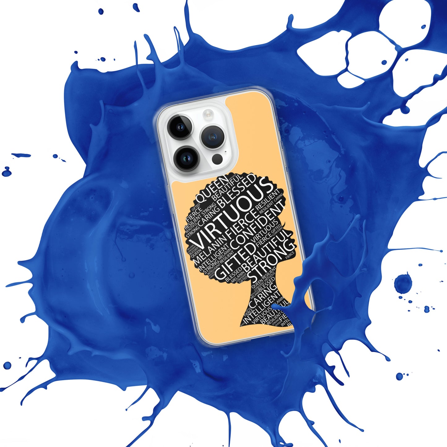 Woman of Virtue v2 iPhone Case