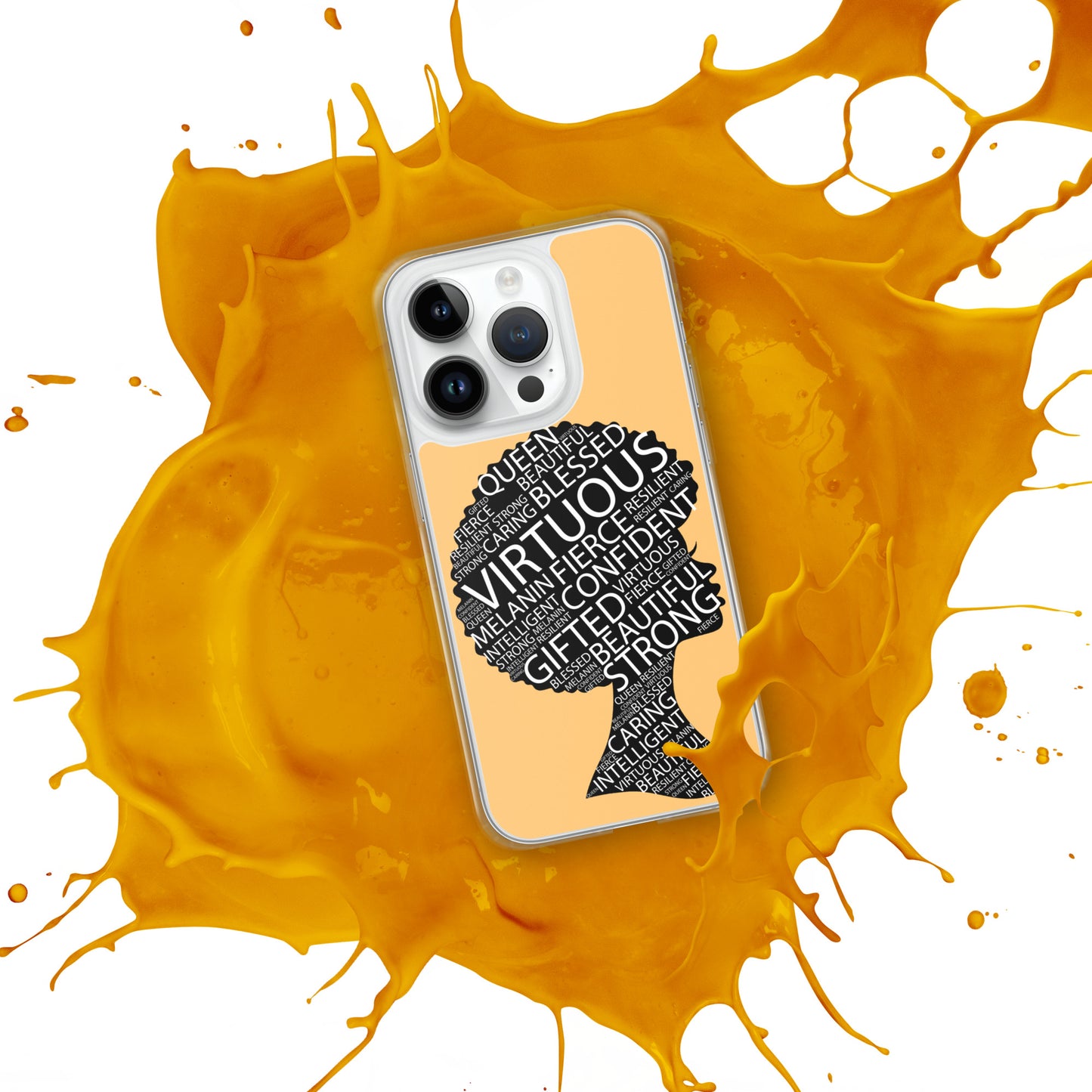 Woman of Virtue v2 iPhone Case