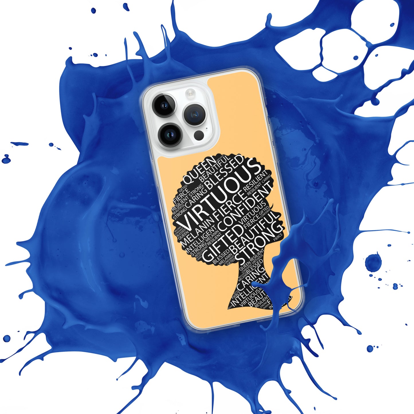 Woman of Virtue v2 iPhone Case