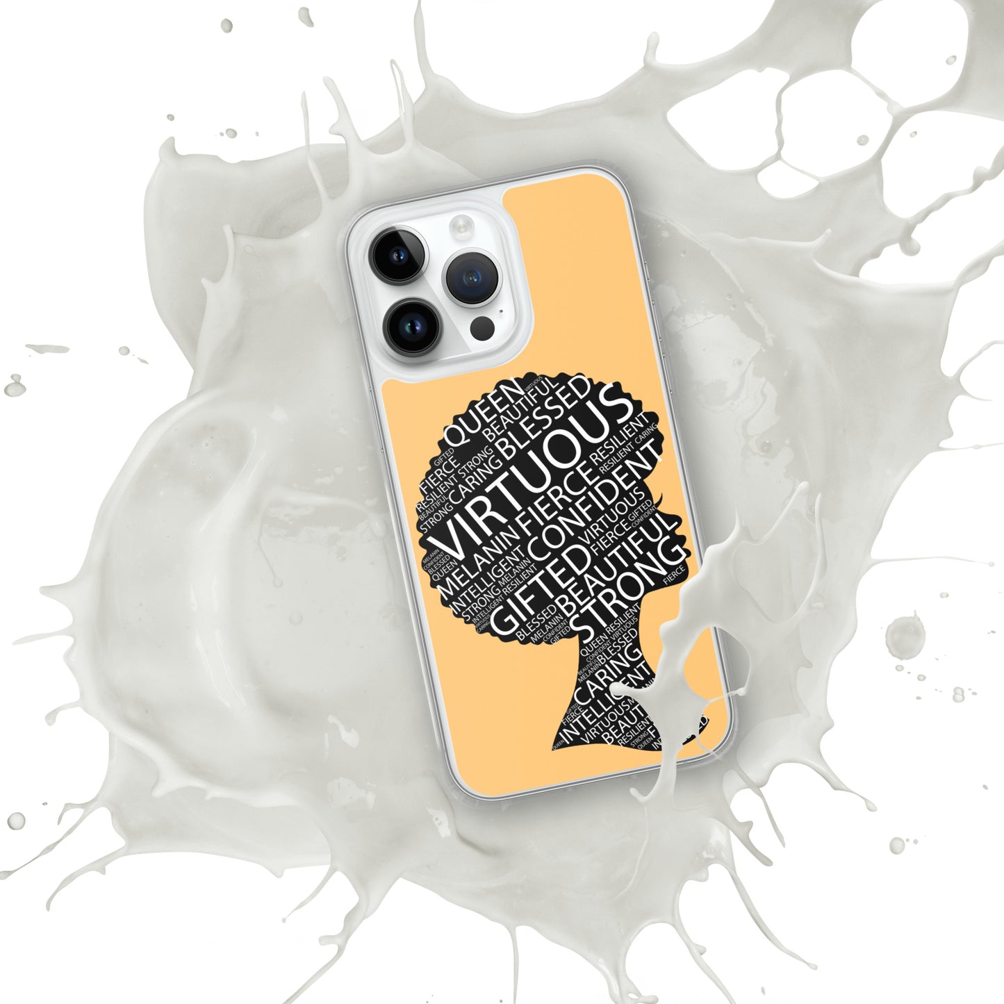 Woman of Virtue v2 iPhone Case