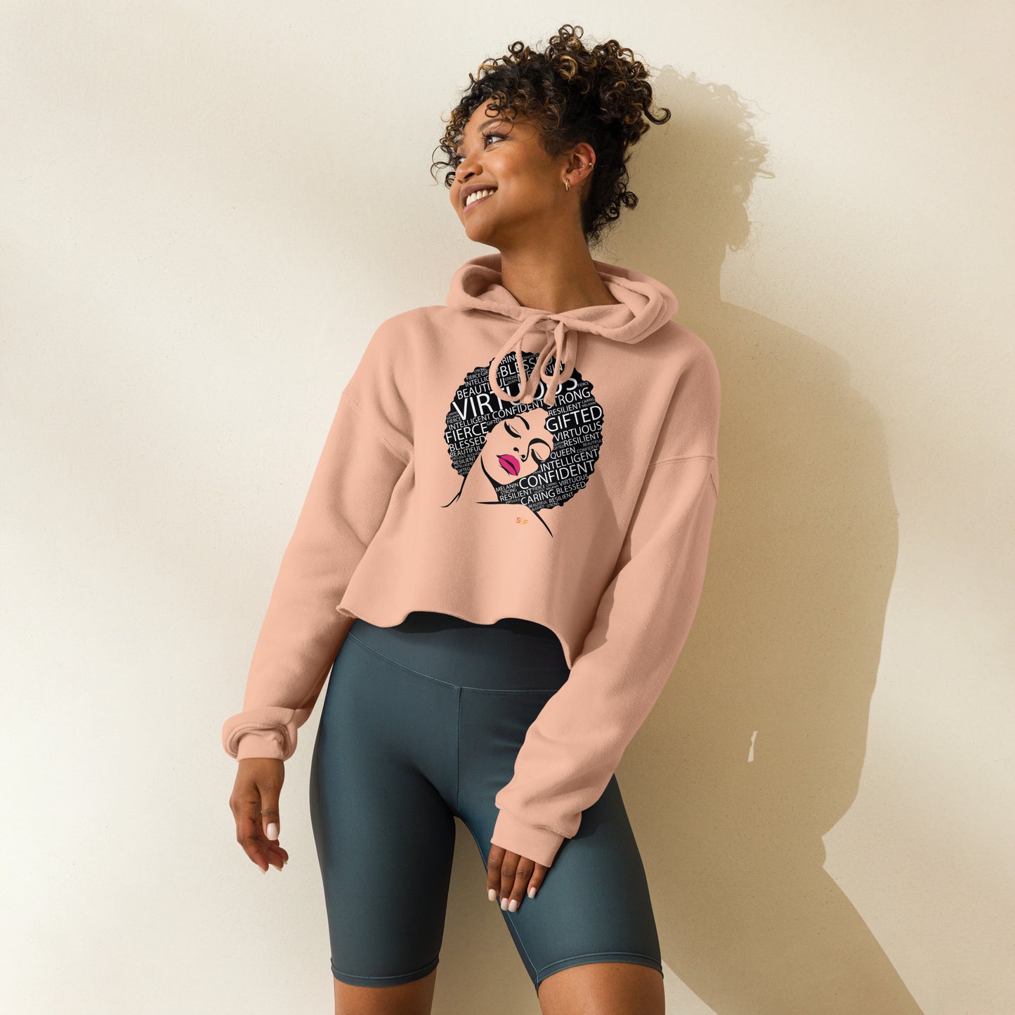 SoulFire Clothing - Virtuous Fro Crop Hoodie - SoulFire Clothing - Hoodie