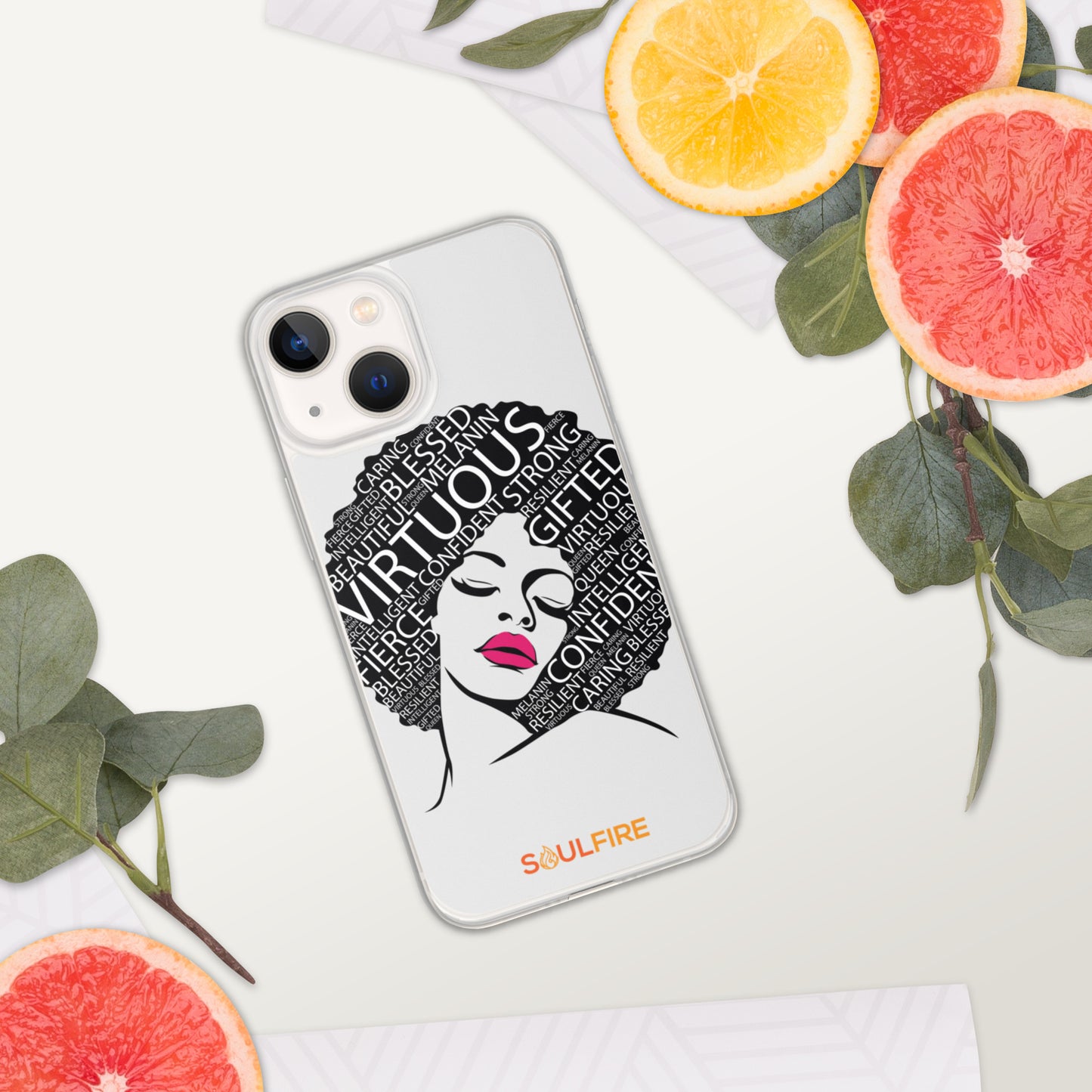 Woman Of Virtue iPhone Case