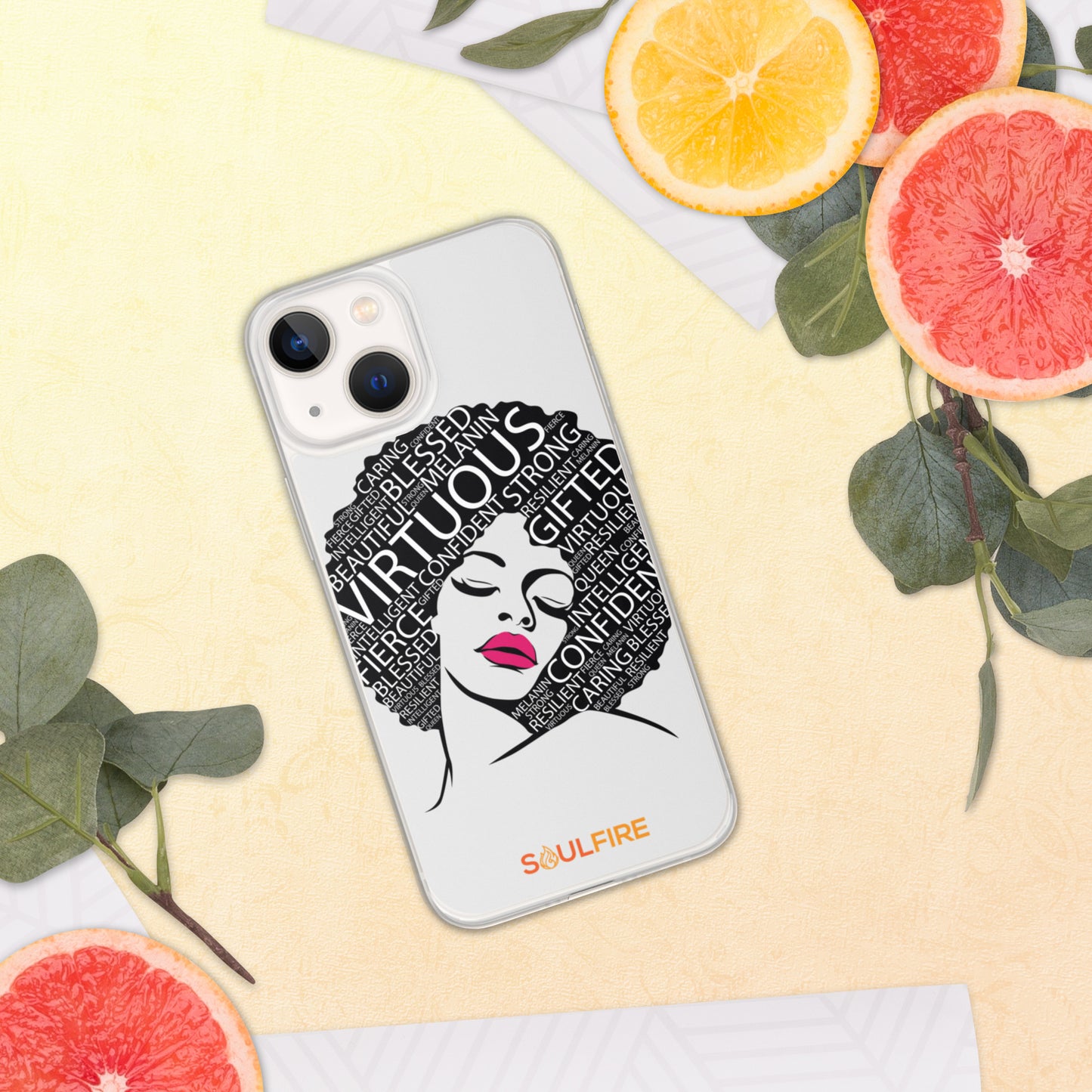 Woman Of Virtue iPhone Case