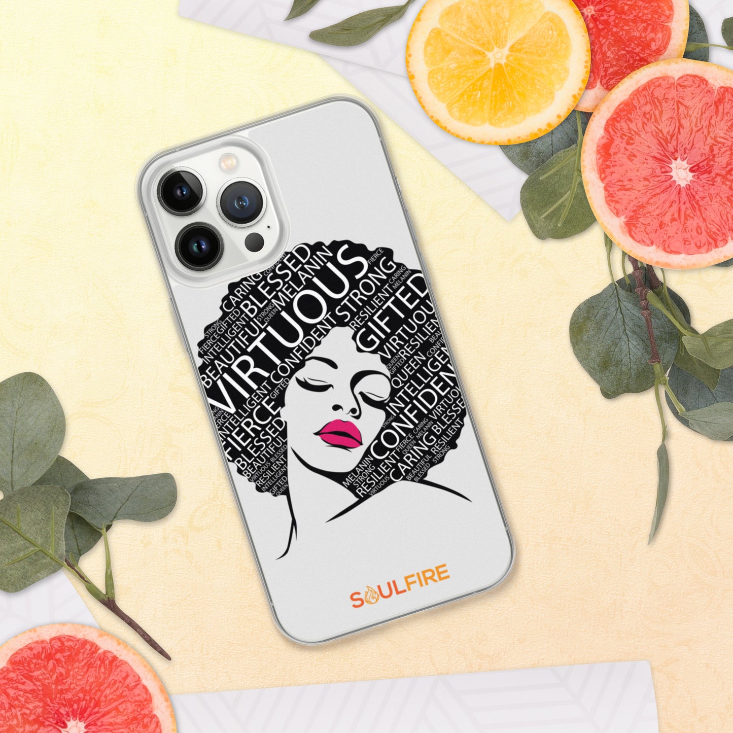 Woman Of Virtue iPhone Case