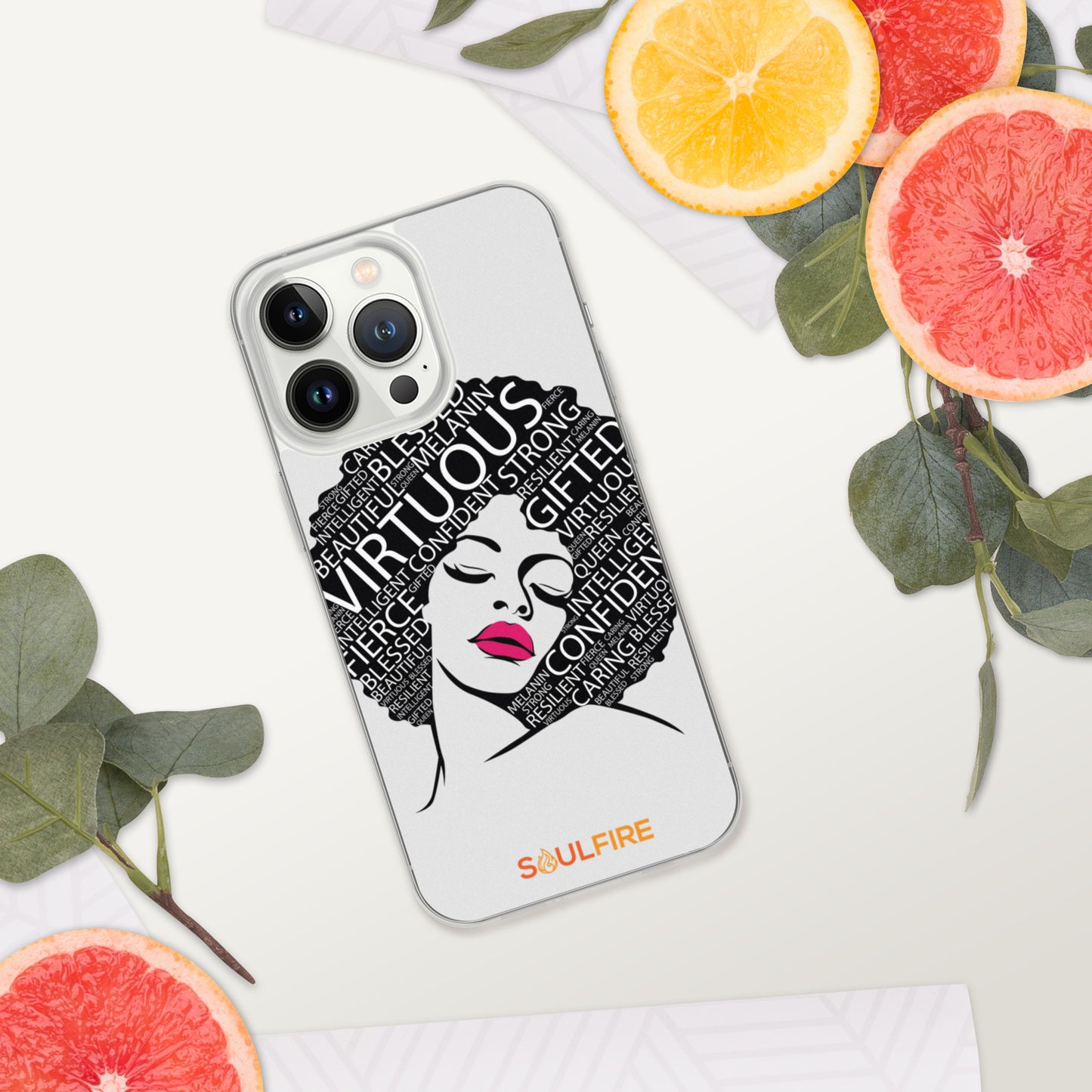 Woman Of Virtue iPhone Case