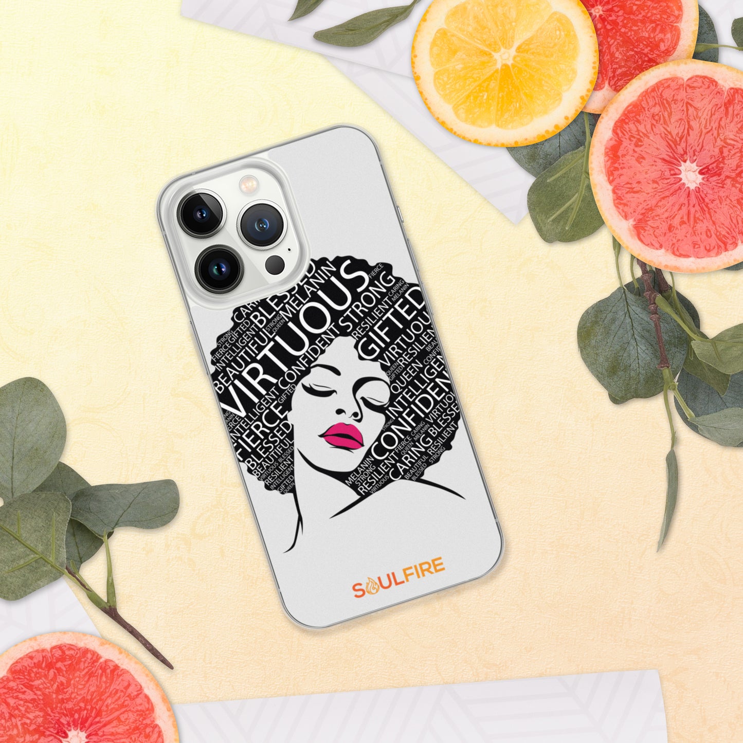 Woman Of Virtue iPhone Case
