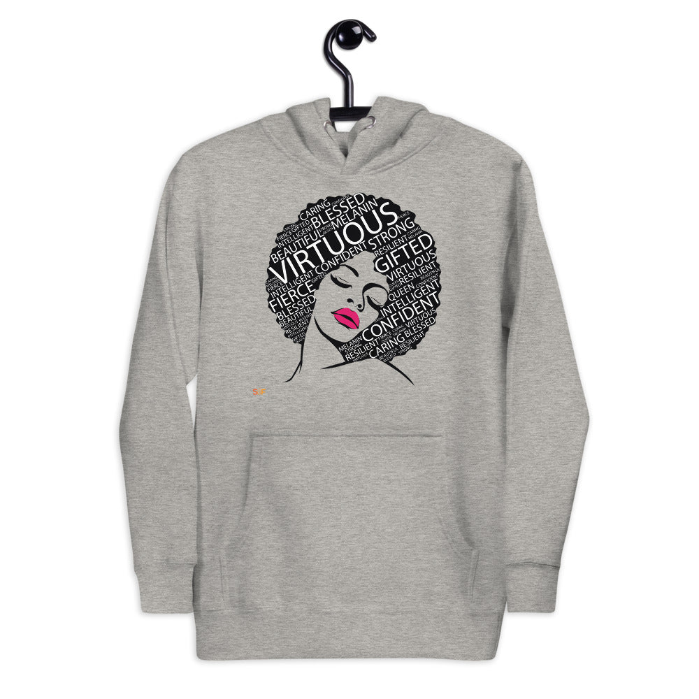 Woman of Virtue Premium Unisex Hoodie - SoulFire Clothing