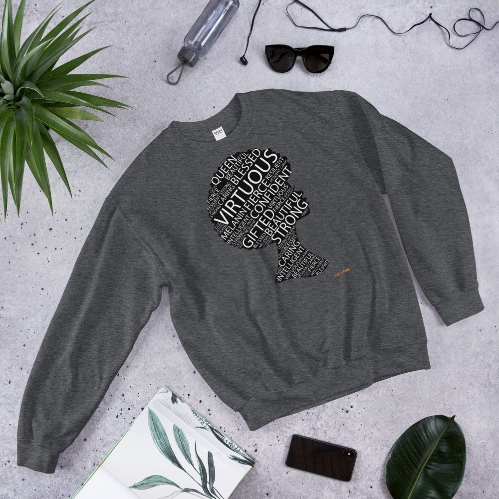 SoulFire Clothing - Virtuous Fro "Remix" Unisex Sweatshirt