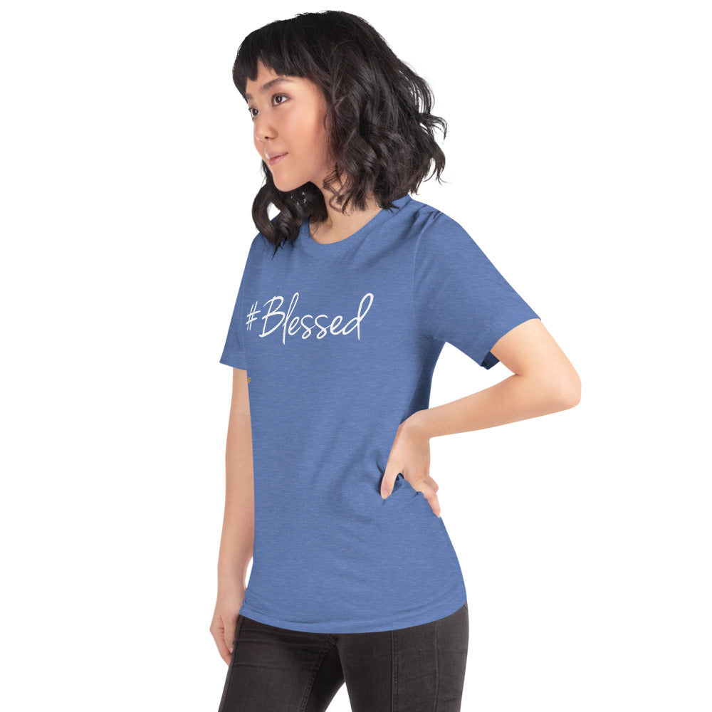 Blessed Hashtag Short-Sleeve Unisex T-Shirt - SoulFire Clothing