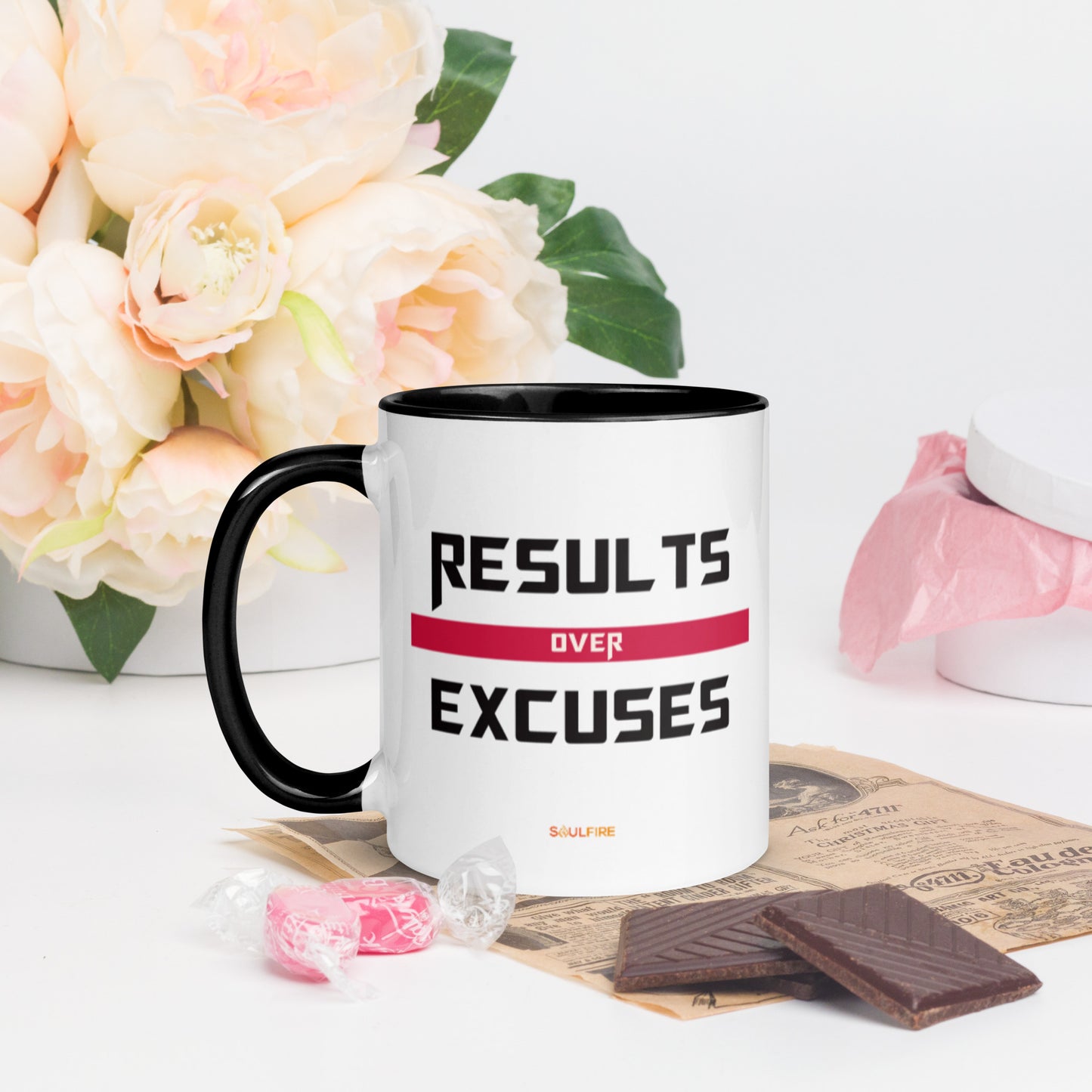 SoulFire Clothing - Results Over Excuses Mug