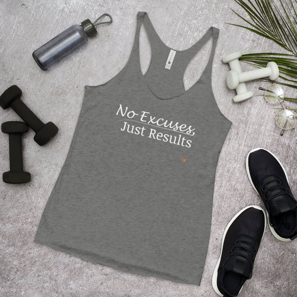 No Excuses Racerback Tank - SoulFire Clothing - Shirts