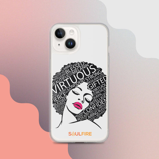 Woman Of Virtue iPhone Case - SoulFire Clothing - Phone Case