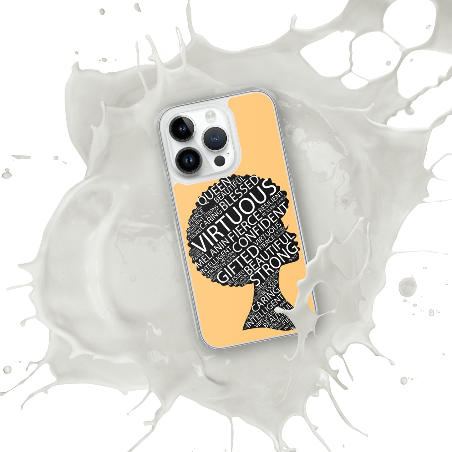 Woman of Virtue v2 iPhone Case