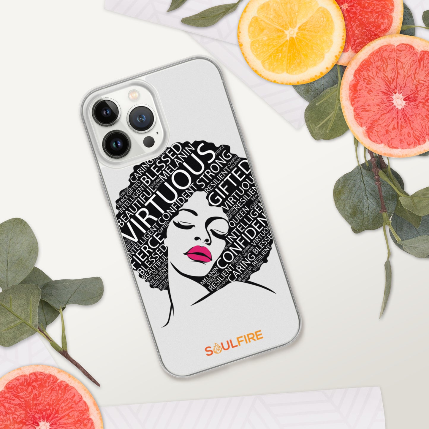 Woman Of Virtue iPhone Case