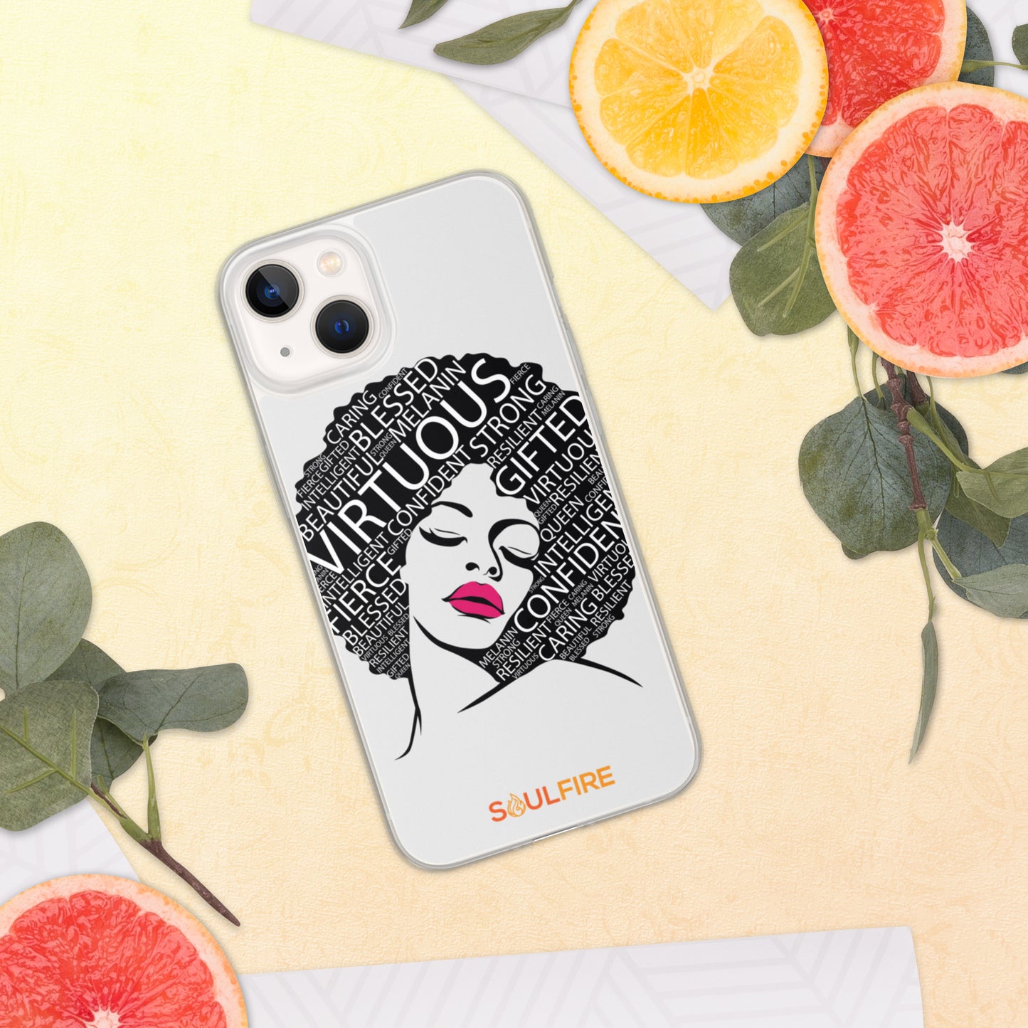 Woman Of Virtue iPhone Case