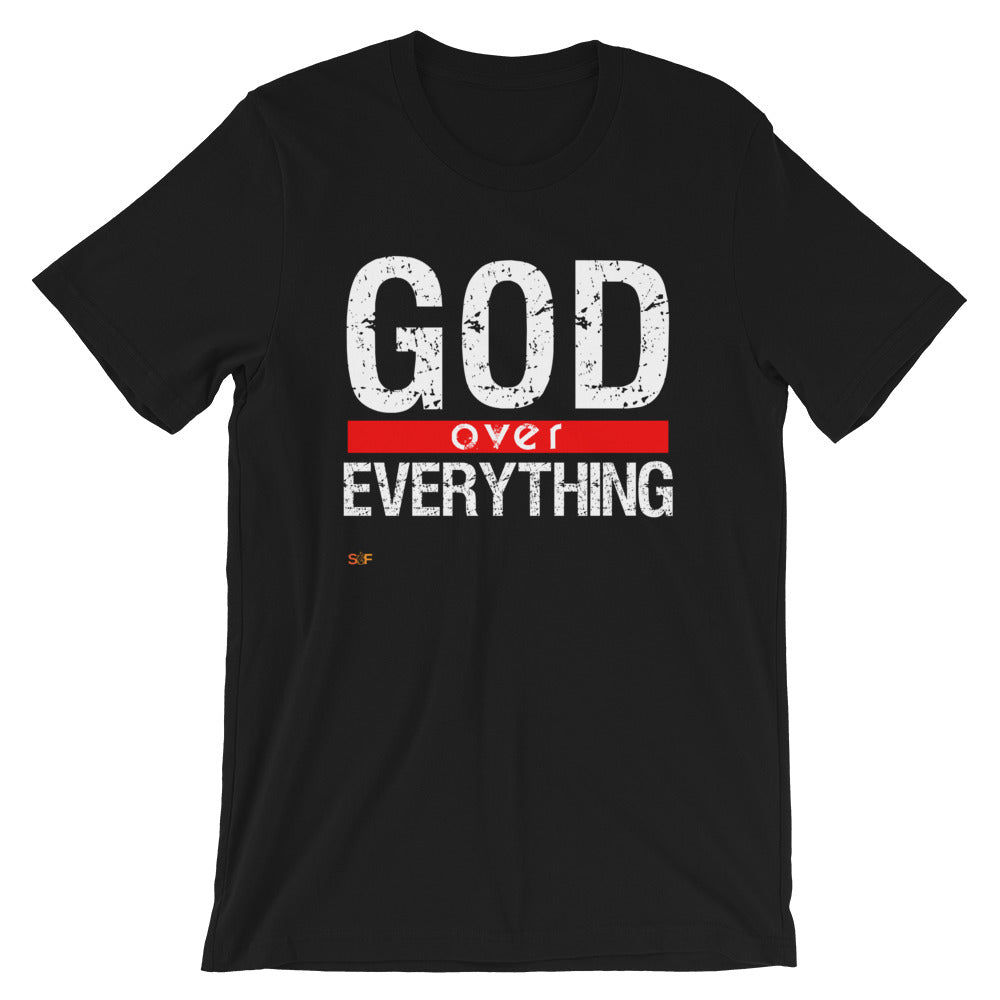God Over Everything Short-Sleeve Unisex T-Shirt - SoulFire Clothing