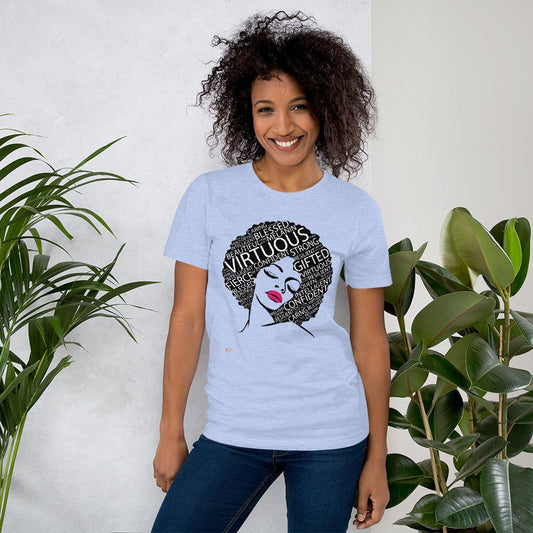 Woman of Virtue V2 Unisex tee - SoulFire Clothing - Shirts