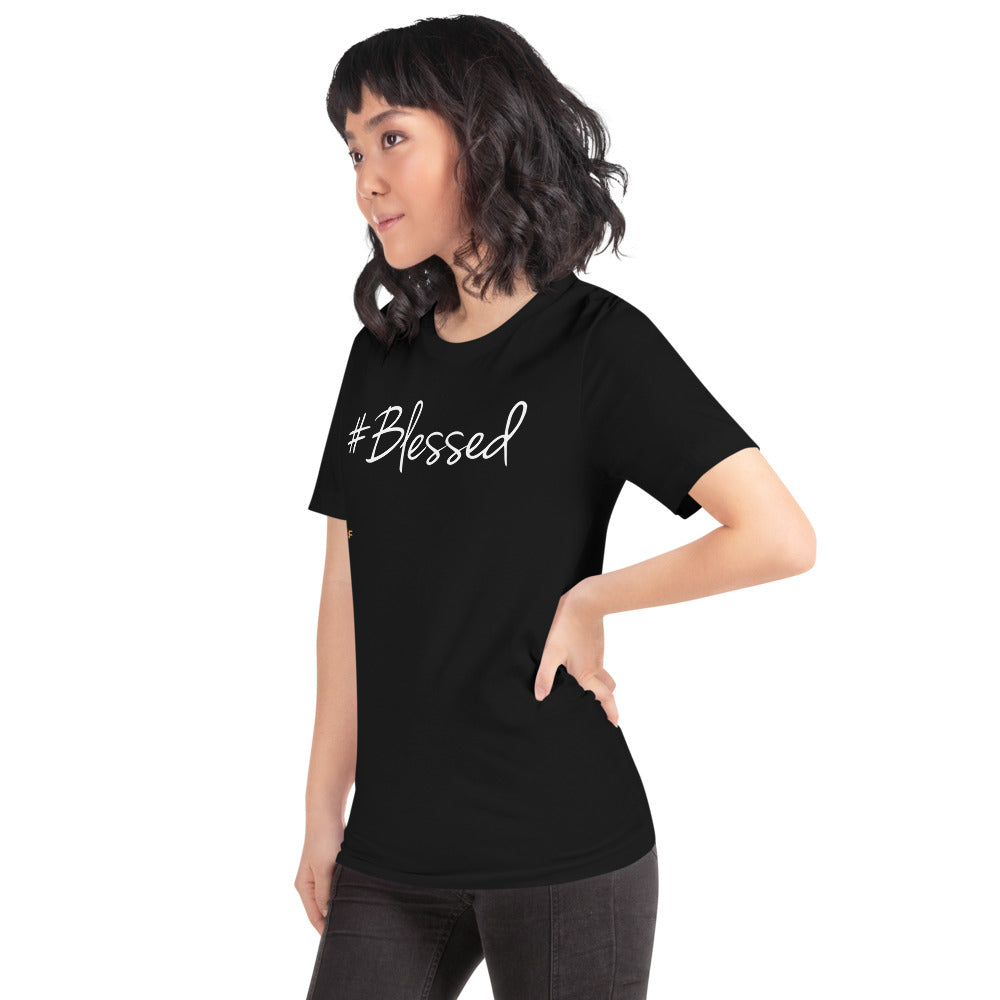 Blessed Hashtag Short-Sleeve Unisex T-Shirt - SoulFire Clothing
