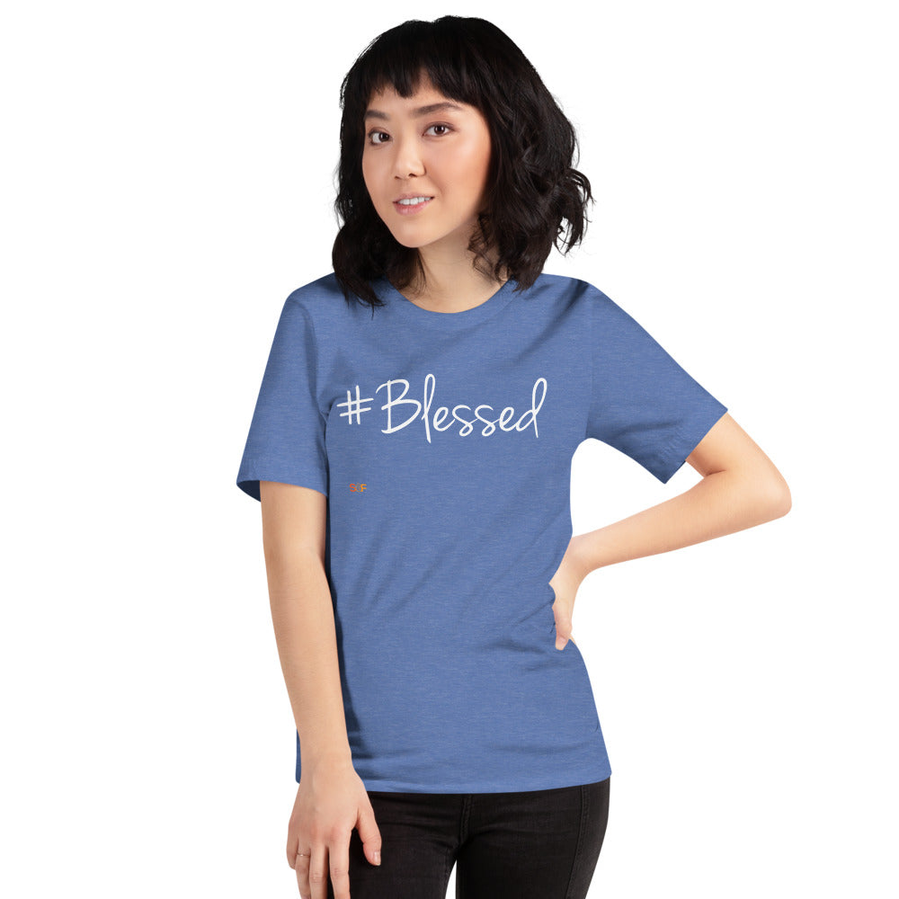 Blessed Hashtag Short-Sleeve Unisex T-Shirt - SoulFire Clothing